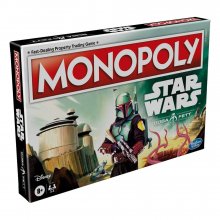 Star Wars desková hra Monopoly Boba Fett Edition *English Versio