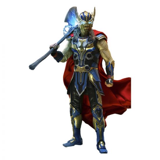 Thor: Love and Thunder Masterpiece Akční figurka 1/6 Thor (Delux - Kliknutím na obrázek zavřete