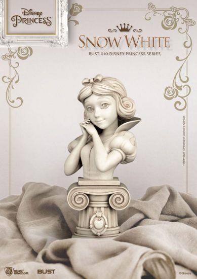 Disney Princess Series PVC Bust Snow White 15 cm - Kliknutím na obrázek zavřete