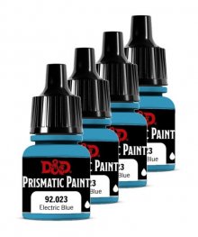 D&D Prismatic Paint for Miniatures 92.023 Electric Blue 8 ml (ca