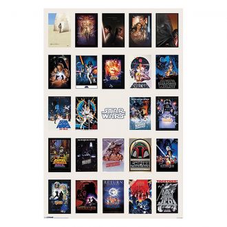 Plakát Star Wars One Sheet Collage 61 x 91 cm