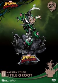 Marvel Comics D-Stage PVC Diorama Maximum Venom Little Groot Spe