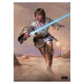 Star Wars kovový plakát Luke 32 x 45 cm