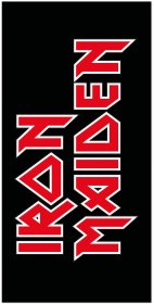 Iron Maiden ručník Logo 150 x 75 cm
