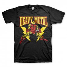 Marvel pánské tričko Iron Man Likes Heavy Metal