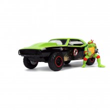Teenage Mutant Ninja Turtles Hollywood Rides kovový model 1/24