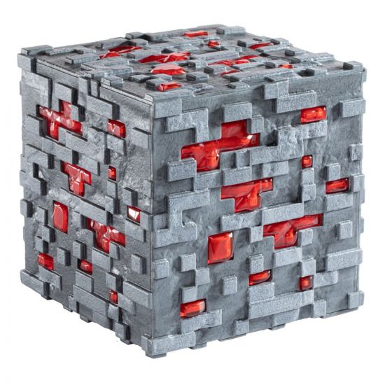 Minecraft Replica Illuminating Redstone Ore Cube 10 cm - Kliknutím na obrázek zavřete