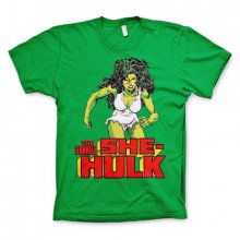 Marvel zelené pánské tričko The Savage She-Hulk