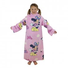 Walt Disney dětská deka s rukávy Minnie Shopaholic - VYPRODANÉ