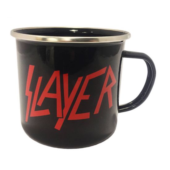 Slayer smaltový hrnek Logo - Kliknutím na obrázek zavřete