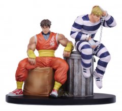 Street Fighter PVC Socha 1/10 Cody & Guy 18 cm