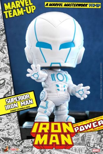 Marvel Comics Cosbaby (S) mini figurka Superior Iron Man 10 cm