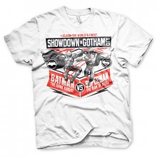 Batman vs Superman pánské tričko Showdown In Gotham City