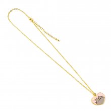Pusheen Pendant & náhrdelník Pink and Gold Heart