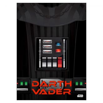 Star Wars metal poster Minimalist Vader 32 x 45 cm