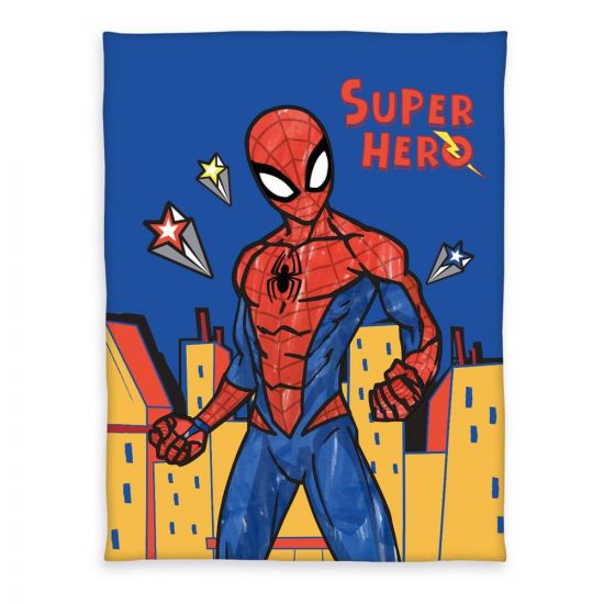 Spider-Man fleece deka Super Hero 130 x 170 cm - Kliknutím na obrázek zavřete