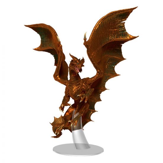 D&D Icons of the Realms Prepainted Miniature Adult Copper Dragon - Kliknutím na obrázek zavřete