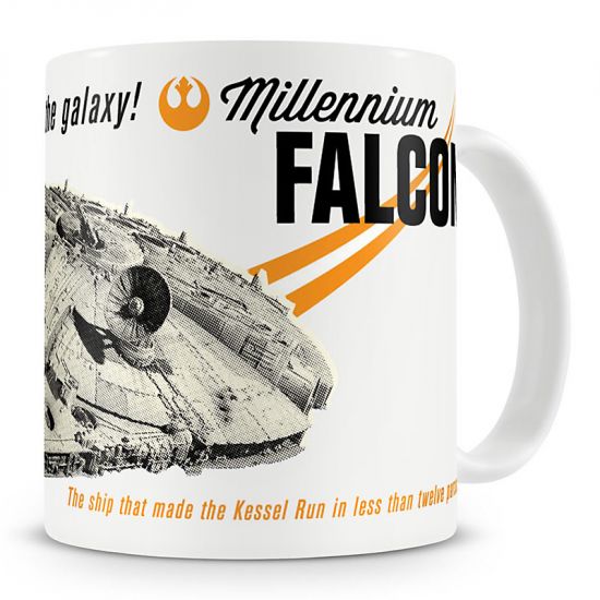 Star Wars hrnek Millennium Falcon - Kliknutím na obrázek zavřete