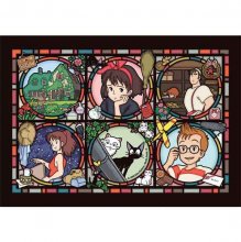 Kiki's Delivery Service skládací puzzle Stained Glass Characters