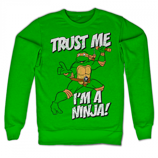 Teenage Mutant Ninja Turtles mikina Trust Me Im A Ninja - Kliknutím na obrázek zavřete