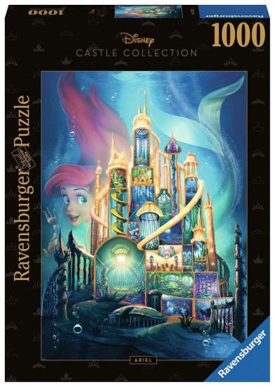 Disney Castle Collection skládací puzzle Ariel (The Little Merma - Kliknutím na obrázek zavřete