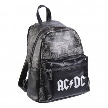 AC/DC Faux Leather batoh Collage