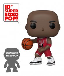 NBA Super Sized POP! Vinylová Figurka Michael Jordan (Red Jersey
