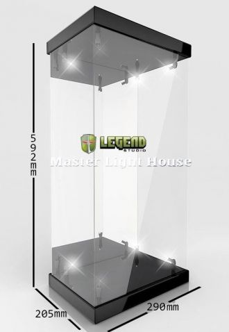 Master Light House Acrylic Display Case with Lighting for 1/4 Ac