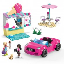 Barbie MEGA Stavebnice Convertible & Ice Cream Stand