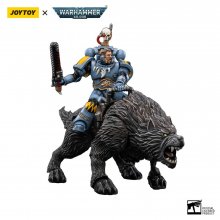 Warhammer 40k Akční figurka 1/18 Space Wolves Thunderwolf Cavalr