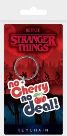 Stranger Things Rubber přívěsky na klíče No Cherry No Deal 6 cm