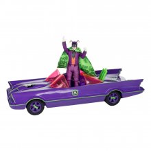 DC Retro Akční figurka with vehicle Batman 66 Batmobil with Joke