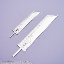 Final Fantasy VII Remake Aluminum Ruler Set Buster Sword