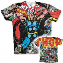 Marvel tričko s potiskem Allover Thor Comics