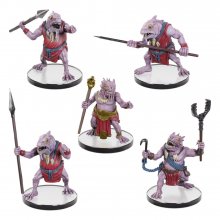 D&D Icons of the Realms pre-painted Miniatures Kuo-Toa Warband S