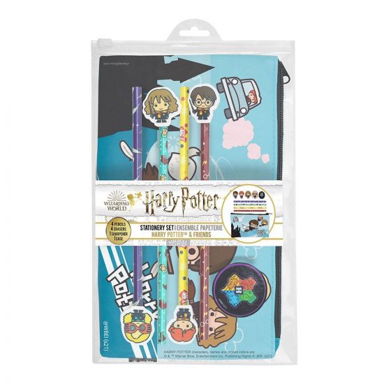 Harry Potter 12-Piece Sada kancelářských potřeb Harry & Friends - Kliknutím na obrázek zavřete