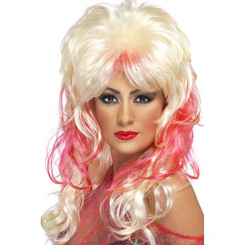 Paruka dámská 80. léta popstar blond