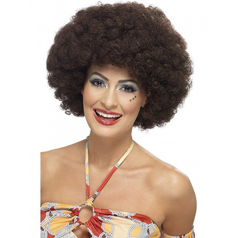 Paruka dámská 70. léta Curly Afro