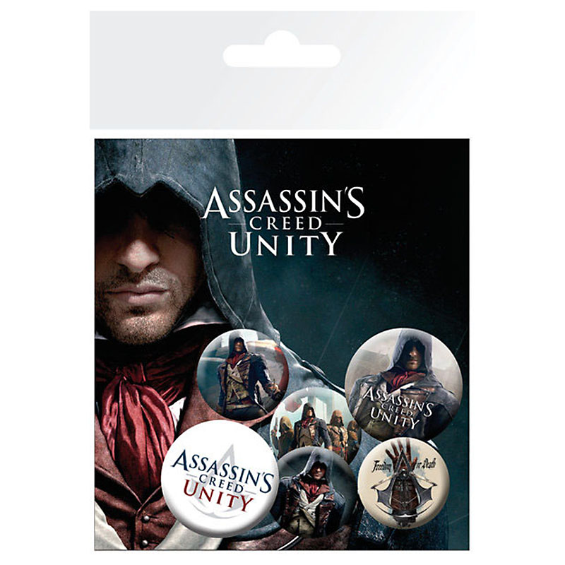 Placky Assassins Creed Unity 6-pack