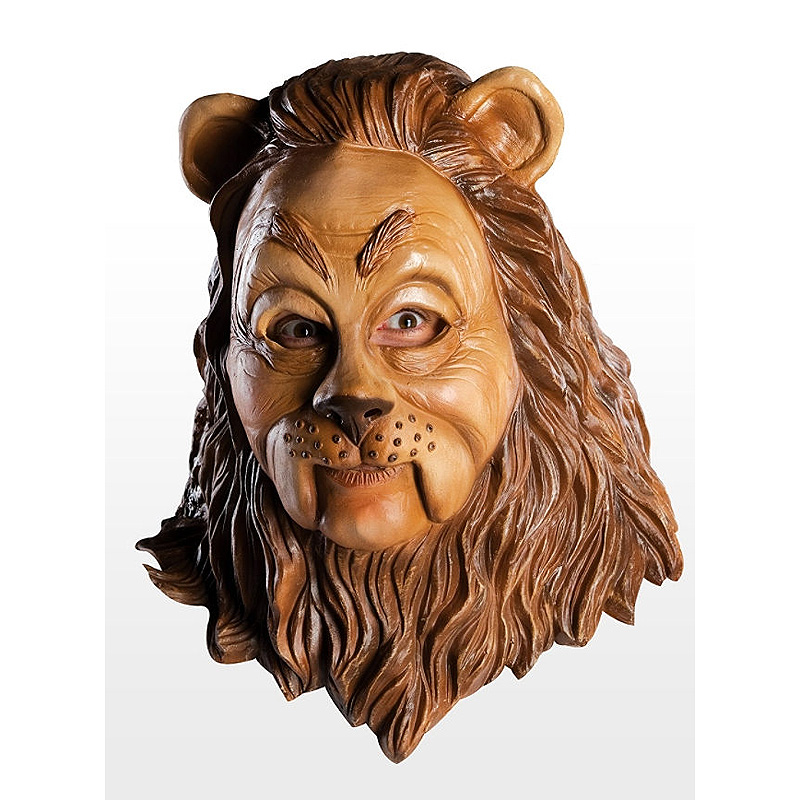 Originální maska Zbabělý lev z filmu Čaroděj ze země OZ