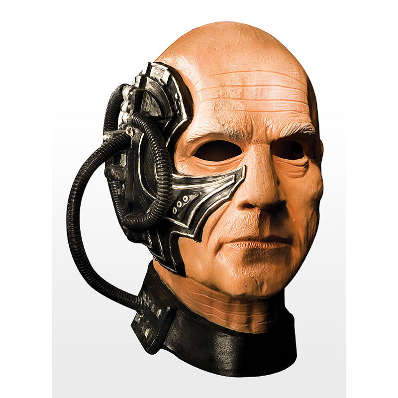 Originální maska Picard Borg ze seriálu Star Trek