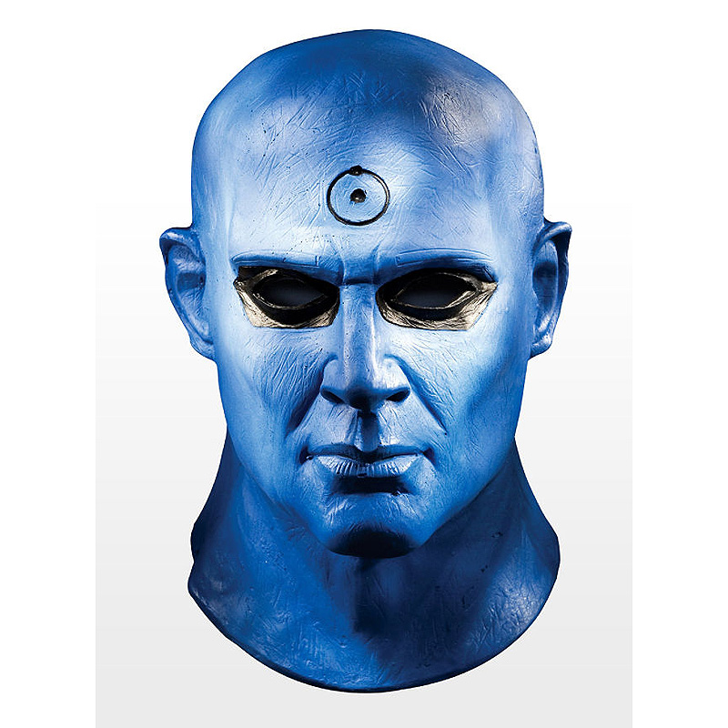Originální maska Dr. Manhattan z filmu Watchmen / Strážci