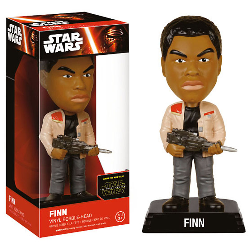Star Wars Episode VII Wacky Wobbler figurka Finn 15 cm
