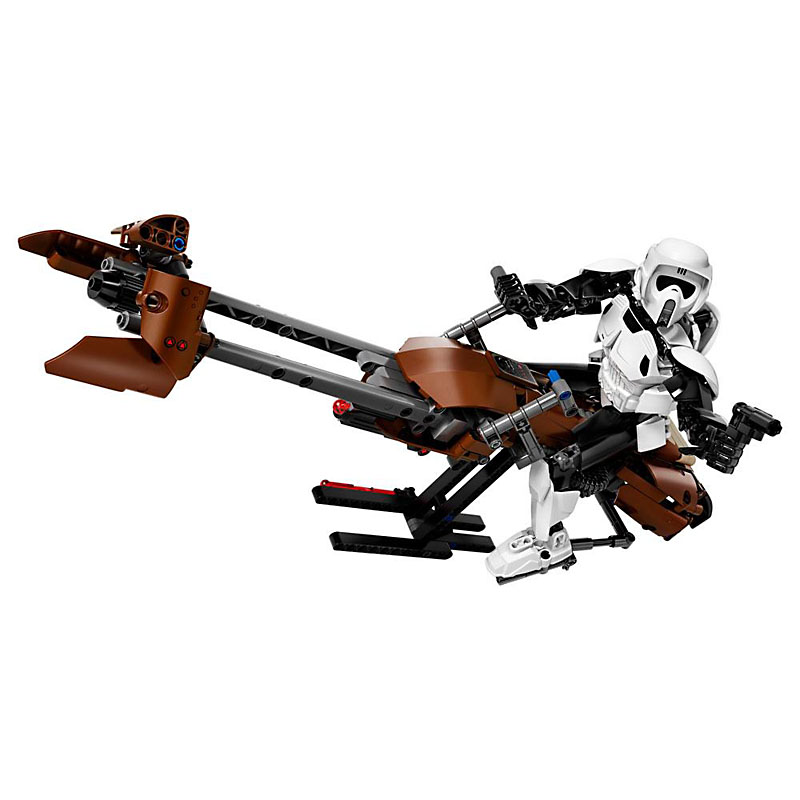 LEGO Star Wars akční figurka Scout Trooper a Speeder Bike