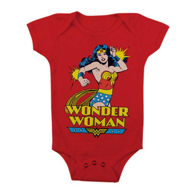Kojenecké body Wonder Woman dětske bodyčko