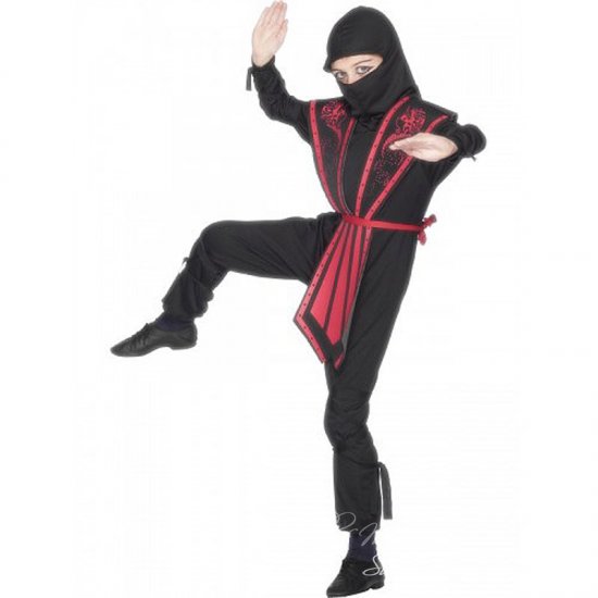 Dětský kostým Ninja M - Kliknutím na obrázek zavřete