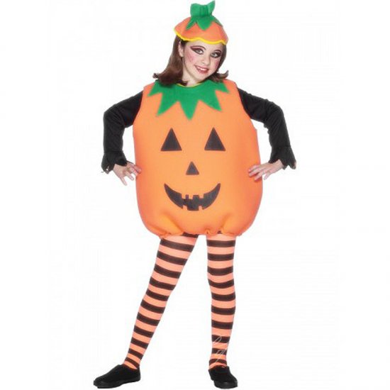 Dětský kostým Halloweenská dýně
