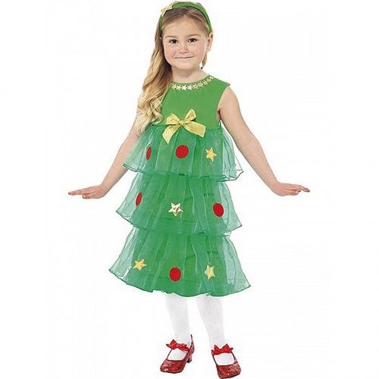 Dětský kostým malý vánoční stromeček M