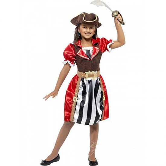 Dětský kostým pirátka M