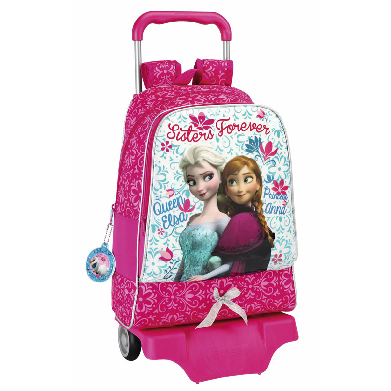 Frozen originální batoh na kolečkách Elsa a Anna velikost L